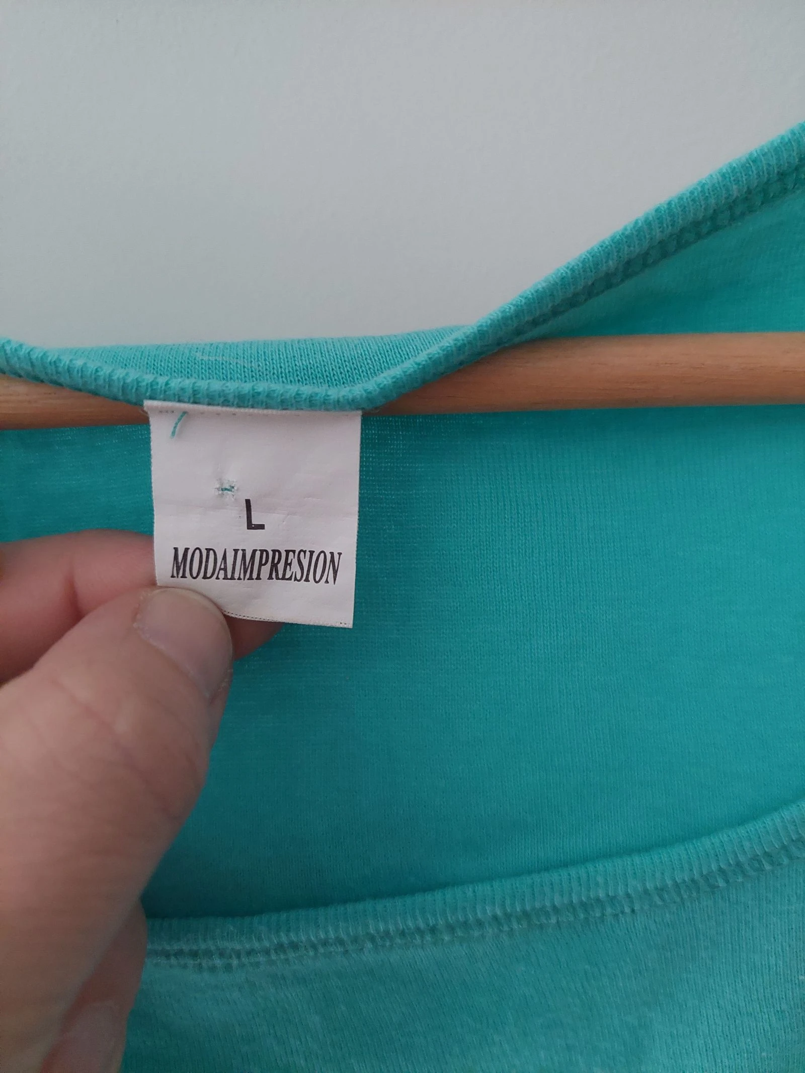 Nueva Moda - Top azul – photo 4